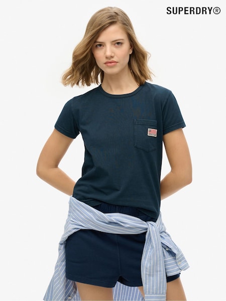 Superdry Athletic Essential Pocket T-Shirt (F70894) | €38