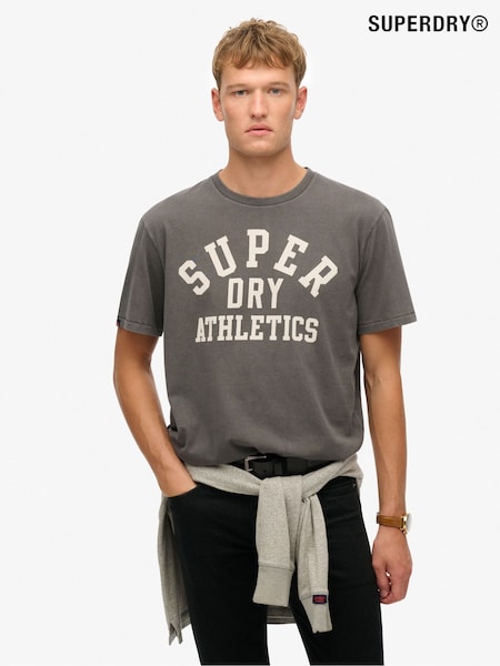 Superdry Grey Athletic Essential Graphic T-Shirt (F70895) | €45