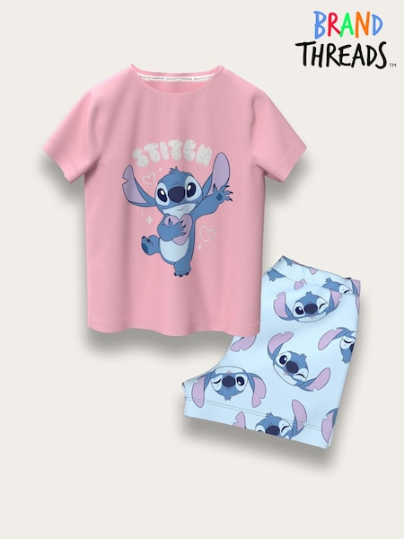 Brand Threads Stitch Short 100% Cotton Pyjama Set (F70963) | € 23
