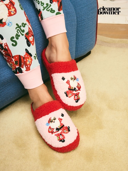 Eleanor Bowmer Disco Santa Mule Slippers (F71146) | 28 €