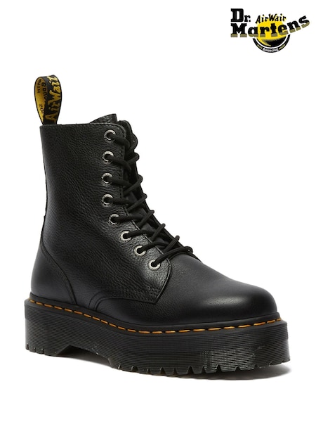 Dr. Martens Black Jadon Iii Pisa Leather Boots (F71155) | €255