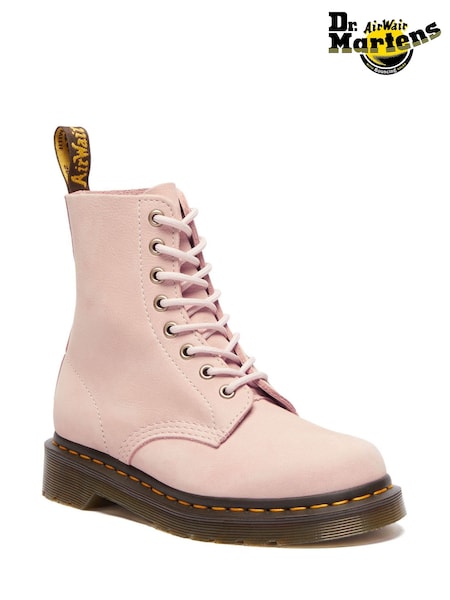 Dr. Martens Pink 1460 Pascal Virginia Lace-Up Leather Boots (F71158) | €243