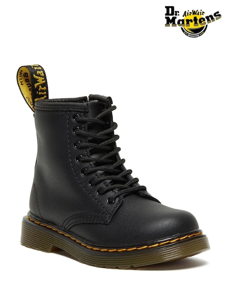Dr. Martens Black 1460 Toddler Softy T Lace-Up Boots (F71171) | AED408
