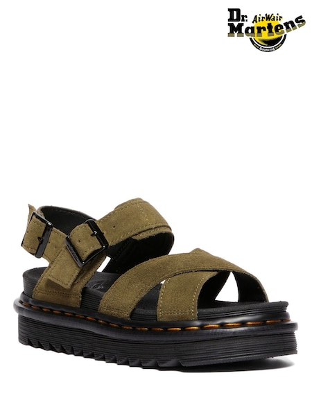 Dr. Martens Green Voss Ii Athena Sandals (F71172) | €153