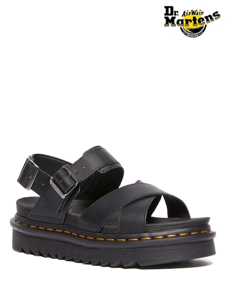 Dr. Martens Black Voss Ii Athena Sandals (F71180) | €153