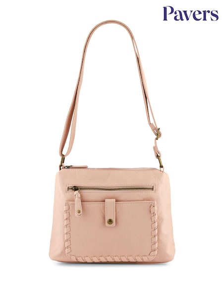Pavers Cream Multi-Pocket Cross-Body Bag (F71231) | 1,682 UAH