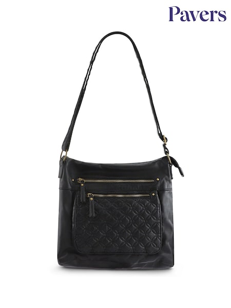 Pavers Black Multi-Zip Cross-Body Bag (F71236) | 1,802 UAH