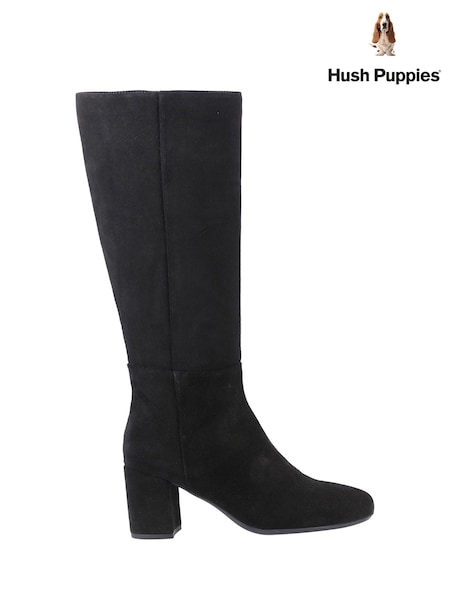 Hush Puppies Oprah Long Black Boots (F71301) | €184