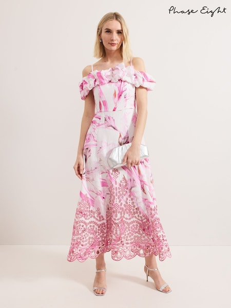 Phase Eight Pink Esme Dress (F71515) | 1,727 QAR