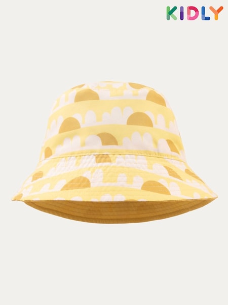Gelb - KIDLY BY MORI Recycled Polyester Bucket Hat (F71568) | 25 €