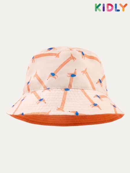 KIDLY Blue Recycled Bucket Hat (F71573) | AED93