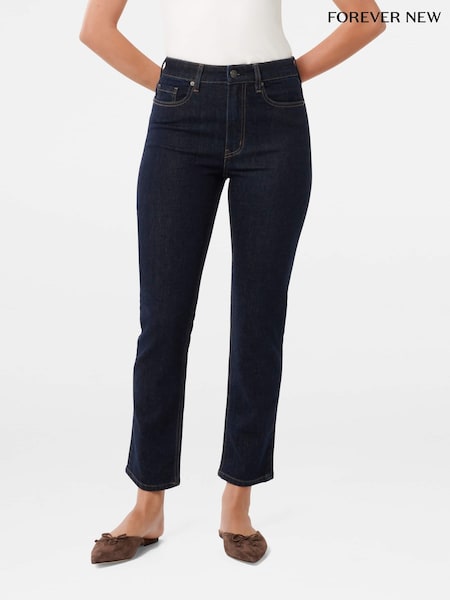 Forever New Blue Addison Tapered Jeans (F71597) | €80