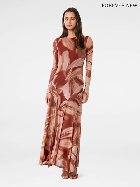 Forever New Tammy Asymmetric Hem Midi Dress (F71607) | €126