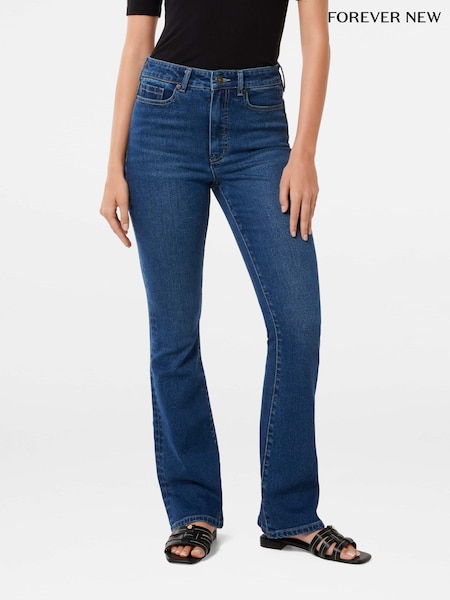 Forever New Blue Phoebe Skinny Flared Jeans (F71614) | €80