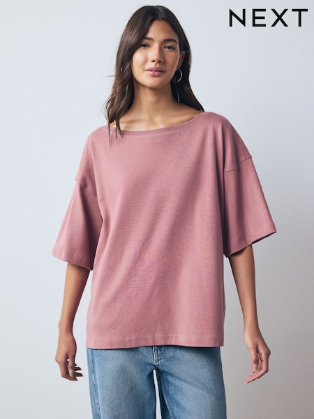 Red/Charcoal/Blue Slouch Interlock Short Sleeve T-Shirts 3 Pack (F71697) | €52.50