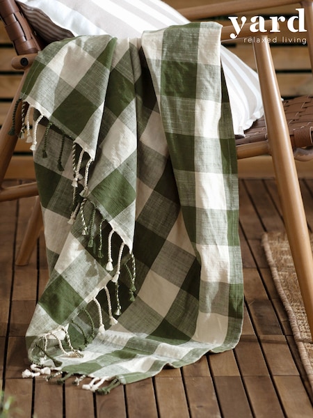 Yard Chesil Gingham Check Throw (F71845) | €60