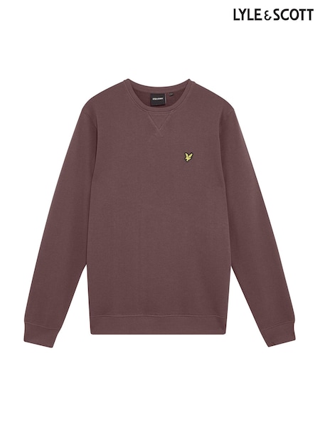 Lyle & Scott Brown Crew Neck Sweatshirt (F72539) | €83