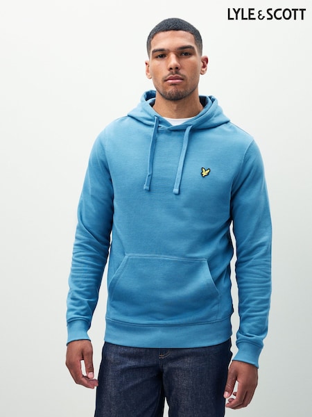Lyle & Scott Blue Light Pullover Hoodie (F72552) | €89