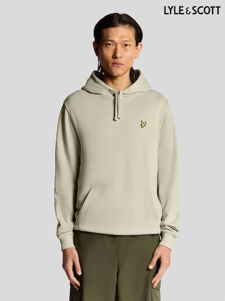 Lyle & Scott Cream Pullover Hoodie (F72566) | AED408