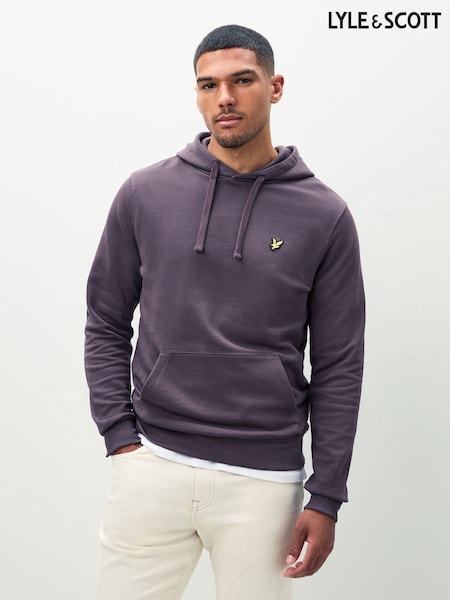 Lyle & Scott Brown Pullover Hoodie (F72574) | €89