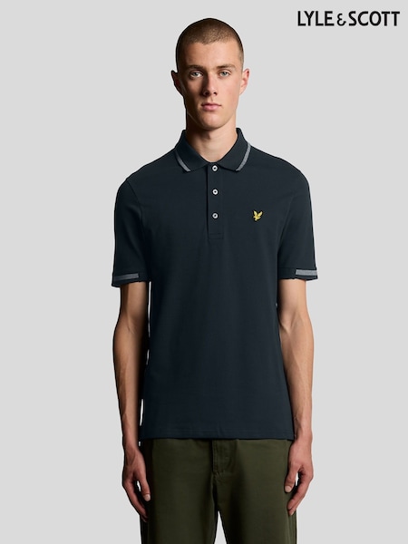 Lyle & Scott Birdseye Tipped Polo Shirt (F72579) | 85 €