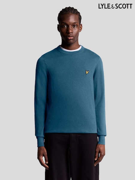 Lyle & Scott Cotton Merino Crew Neck Jumper (F72580) | 99 €