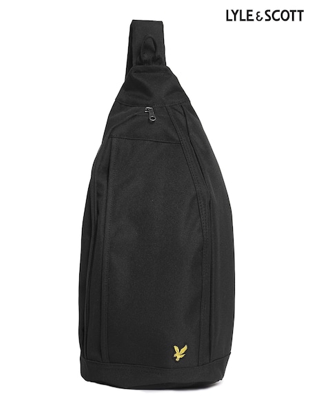 Lyle & Scott Black Sling Bag (F72643) | AED204