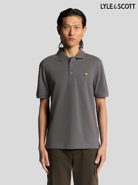 Lyle & Scott Ash Grey Classic Polo Shirt (F72652) | €78