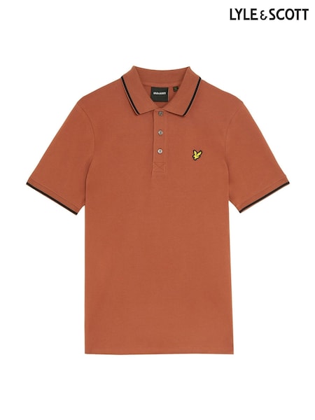 Lyle & Scott Ombre Blue Tipped Polo Shirt (F72662) | €69
