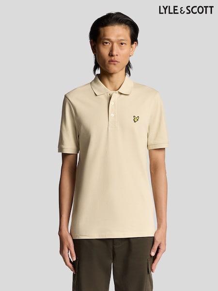 Lyle & Scott Grey Plain Polo Shirt (F72676) | 272 QAR