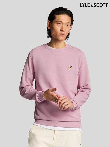 Рожевий - Lyle & Scott круглий виріз Толстовка (F72686) | 3 905 грн