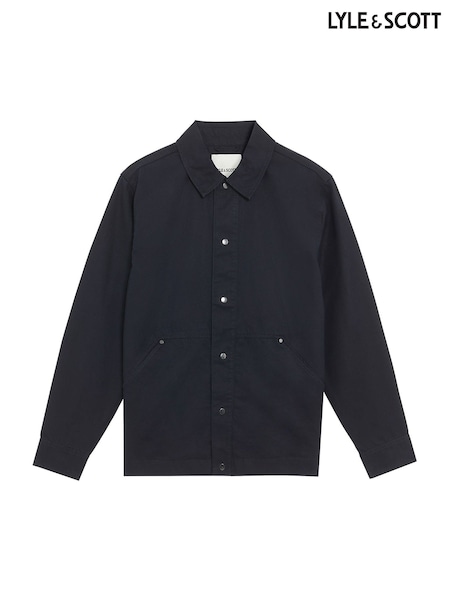 Lyle & Scott Black Workwear Overshirt (F72696) | €152