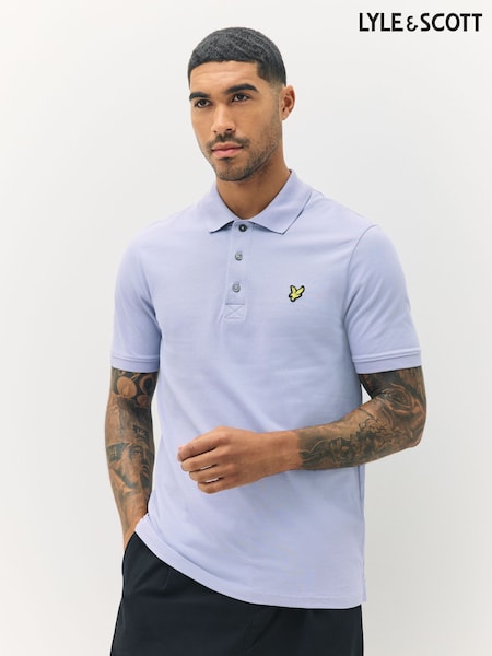 Lyle & Scott Purple Classic Polo Shirt (F72699) | €78