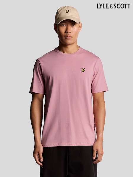 Lyle & Scott Pink Plain T-Shirt (F72709) | €37