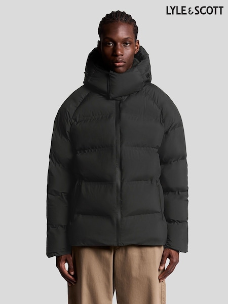 Lyle & Scott Black Welded Wadding Jacket (F72859) | €226