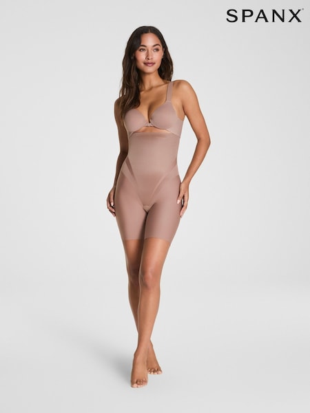 SPANX Nude High Waisted Midthigh Shorts (F72888) | €94
