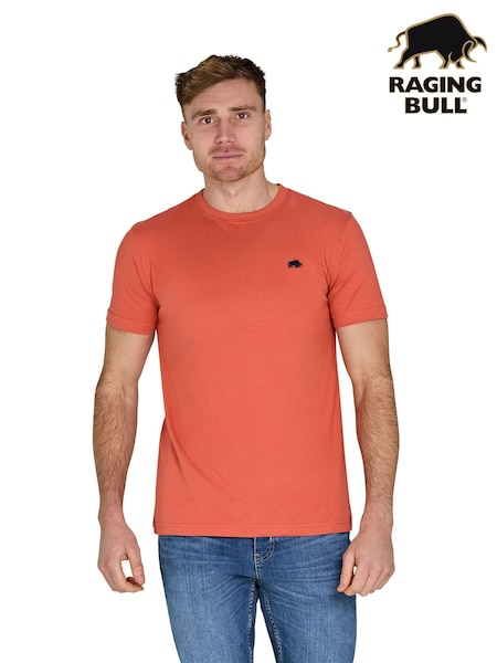 Raging Bull Classic 100% Organic Cotton T-Shirt (F72997) | €37 - €40