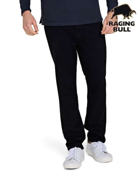 Raging Bull Regular Fit Black Jeans (F73126) | €107