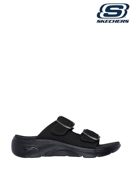 Skechers Black Go Walk Arch Fit 2.0 Destined Sandals (F73166) | €82
