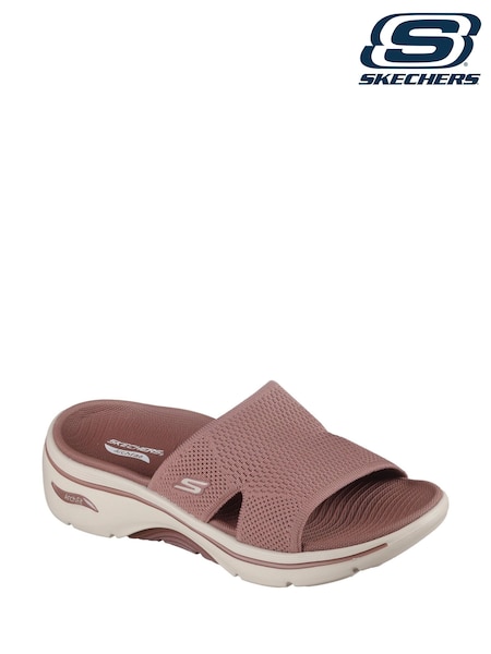 Marrón - Skechers Go Walk Arch Fit 2.0 Sandals (F73186) | 83 €