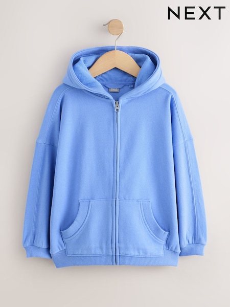 Blue Zip Through Hoodie (3-16yrs) (F73233) | €16.50 - €22.50