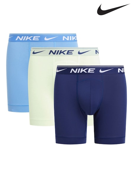 Nike Blue Boxer Briefs 3 Pack (F73284) | ₪181