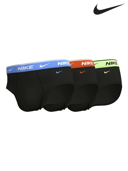 Nike Black Hip Briefs 3 Pack (F73309) | $58