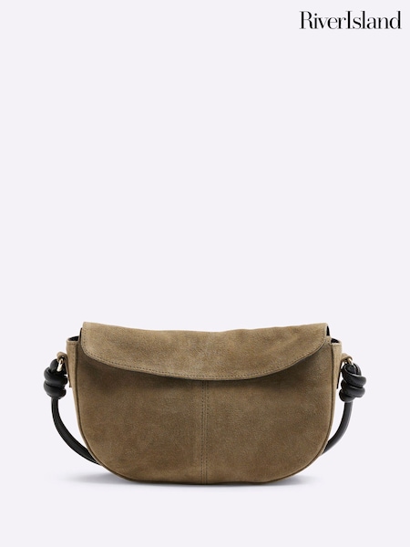 River Island Suede Scoop Cross-Body Bag (F73440) | €56