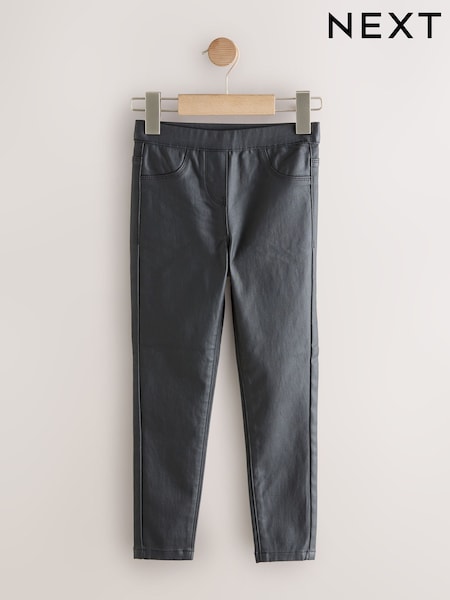 Black Coated Jeggings (3-16yrs) (F73802) | 69 QAR - 94 QAR