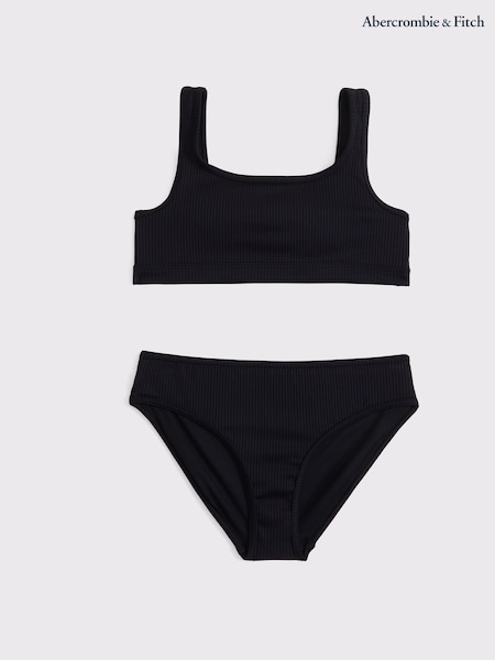 Abercrombie & Fitch Patterned Black Bikini (F73927) | ₪196 - ₪206