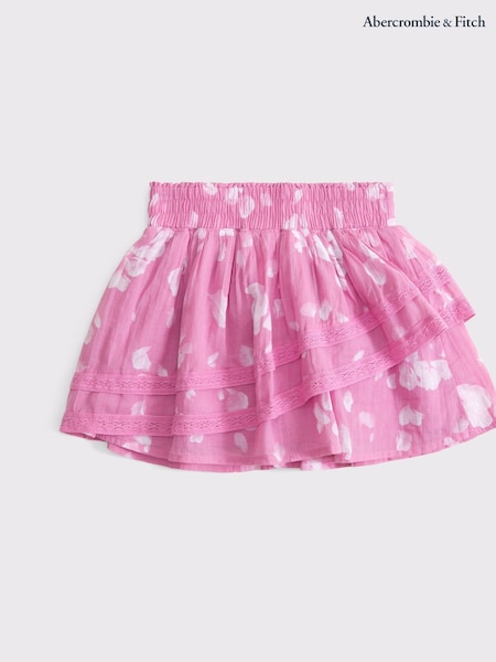 Roz - Abercrombie & Fitch Woven Lace Trim Mini Skirt (F73931) | 216 LEI - 231 LEI