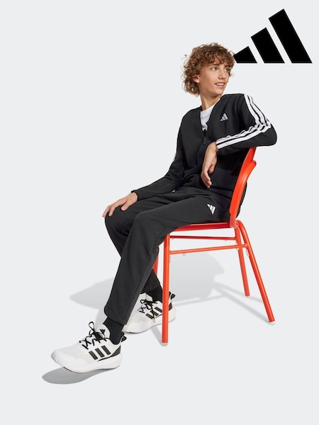 adidas Black/White Essentials Tracksuit (F74113) | R$ 445