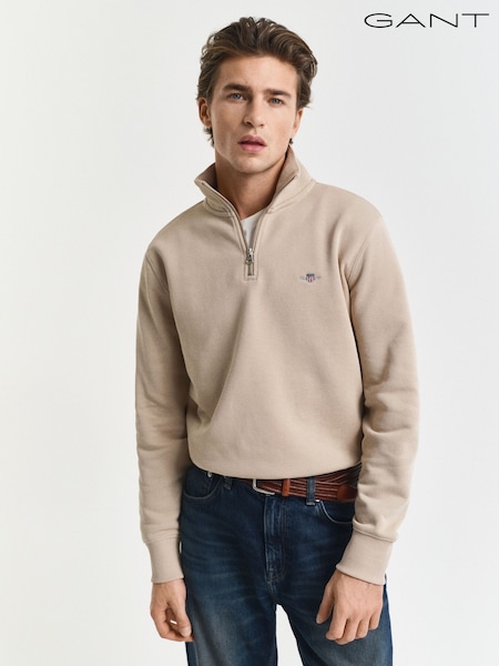 Beige - GANT 100% Cotton Jumper (F74327) | 152 €