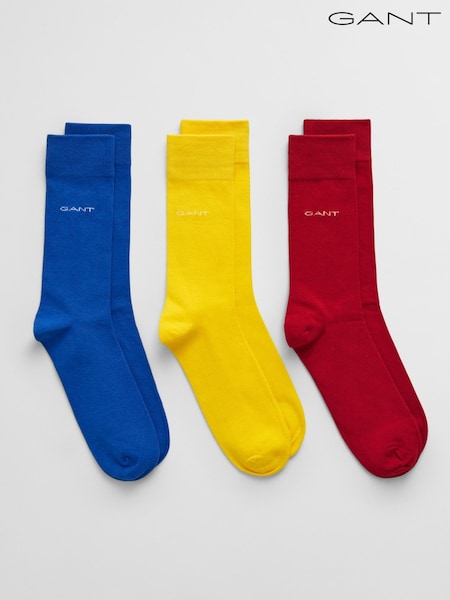 GANT Blue Socks 3 Pack (F74340) | €25